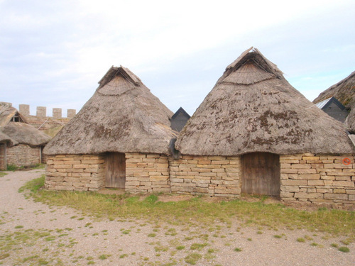 Viking Fortress Interior Structures.